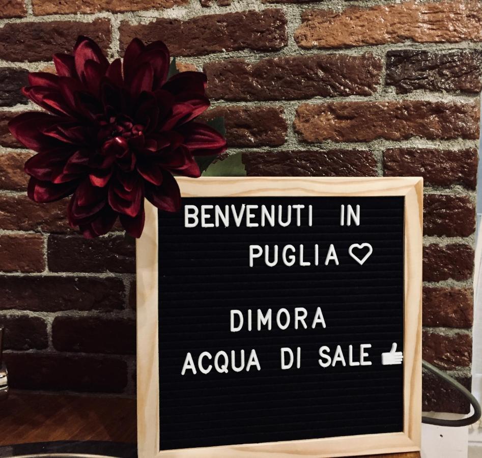 Dimora Acqua Di Sale Apartman Bari Kültér fotó